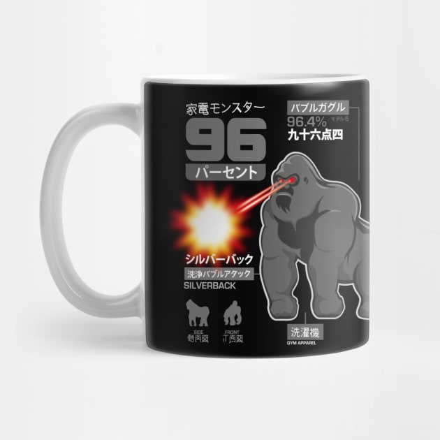 96.4% Silverback gym apparel special edition by BOEC Gear